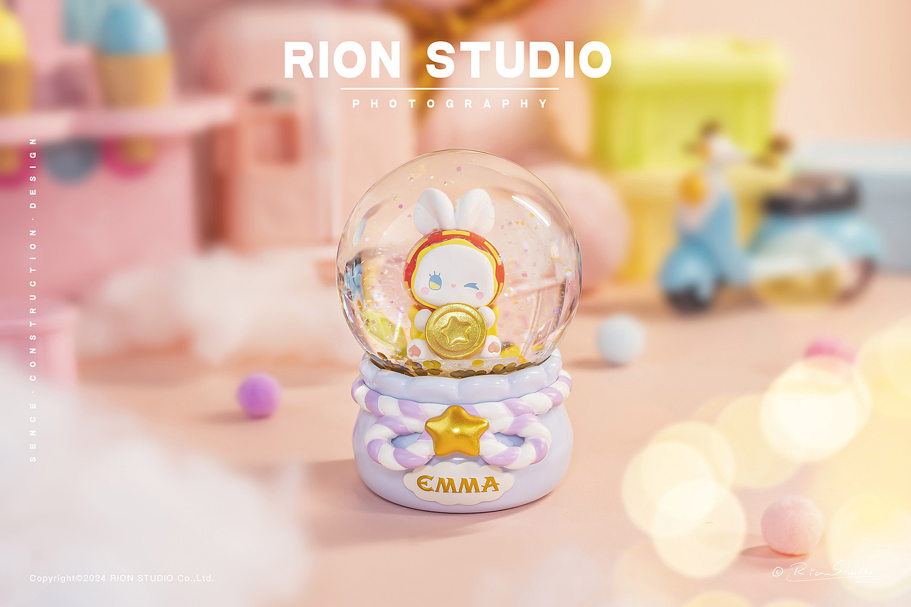 潮玩拍摄丨《EMMA BABE幸运日水晶球》系列盲盒（图ZMzkzODkyMTI0） - 产品摄影 - 站酷设计师摄影师瑞恩Rion原创素材 - 站酷ZCOOL