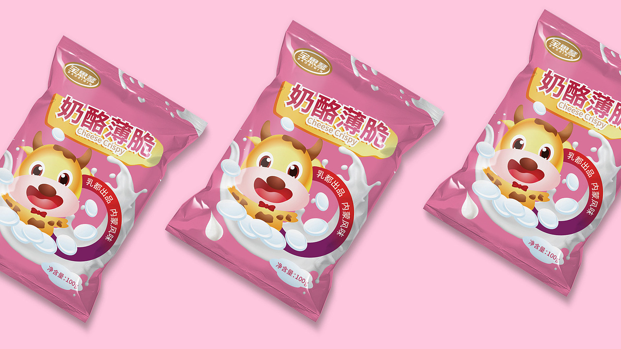 小零食包装袋,鸡胸肉,奶酪包装设计