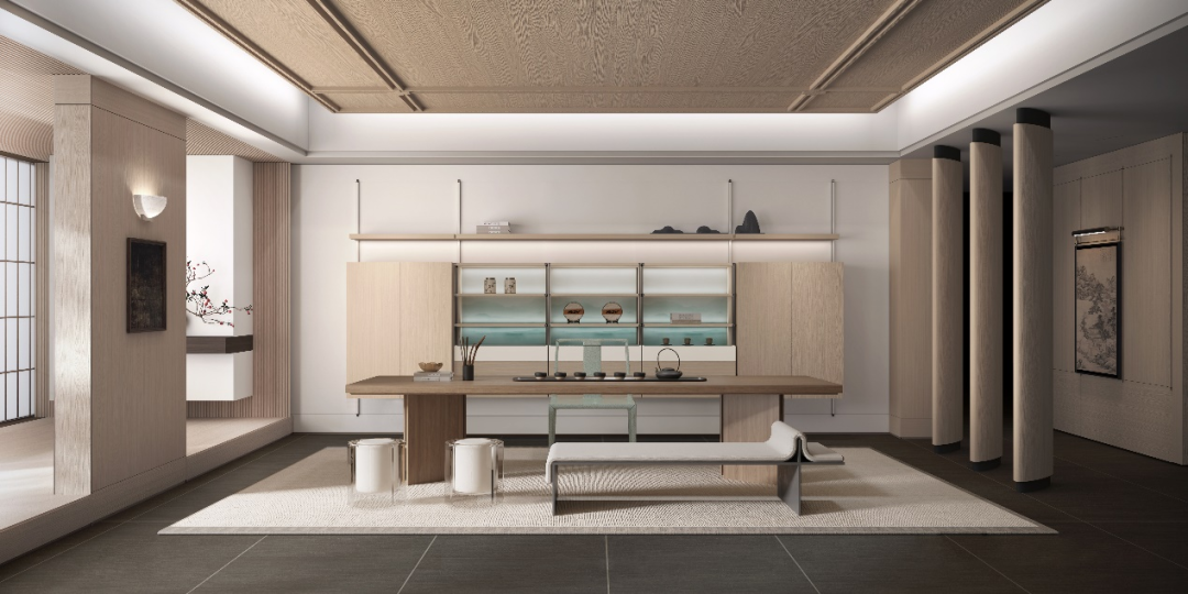 2024国际CMF设计奖-金奖（家居类）｜皮阿诺.渐变烤漆+木石质感，打造宋韵家居（图ZMTUxNjI3NTI=） - 资讯 - 站酷设计师国际CMF设计奖原创素材 - 站酷ZCOOL