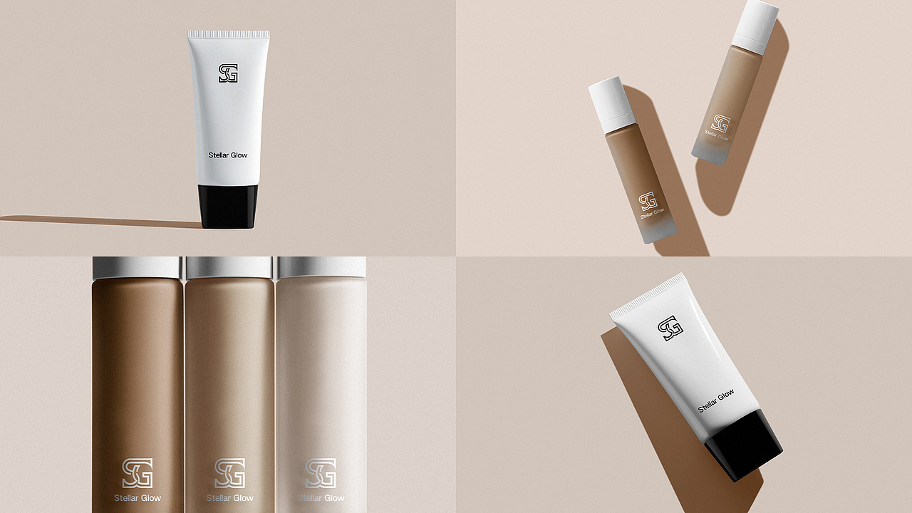 Stellar Glow 星容美姬 美妆品牌VI提案