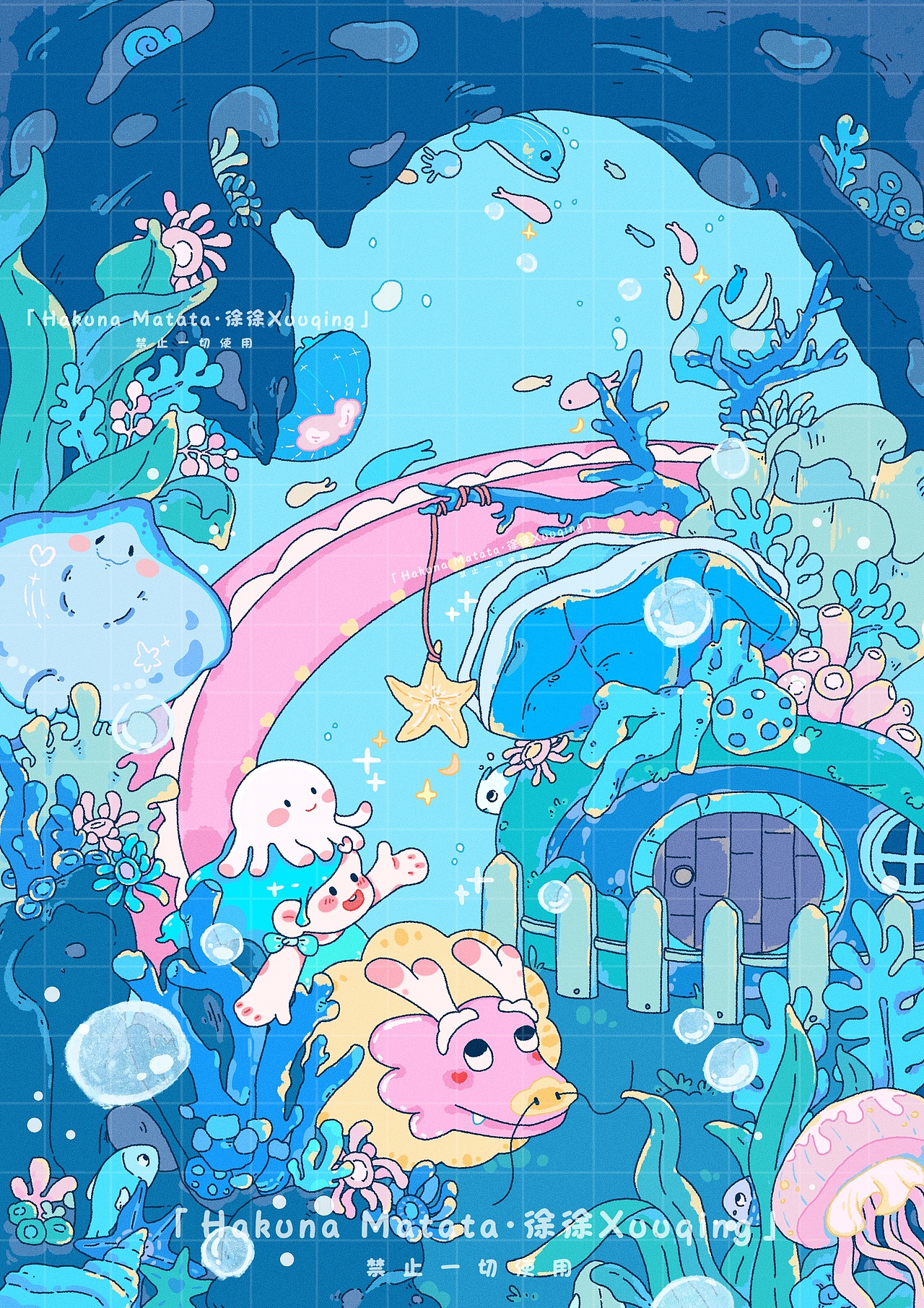 半龙少女与龙朋友（图ZMzkzOTI0OTg4） - 创作习作 - 站酷设计师徐徐Xuu原创素材 - 站酷ZCOOL