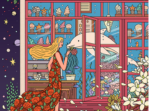 2025年6-7月插画创作合集