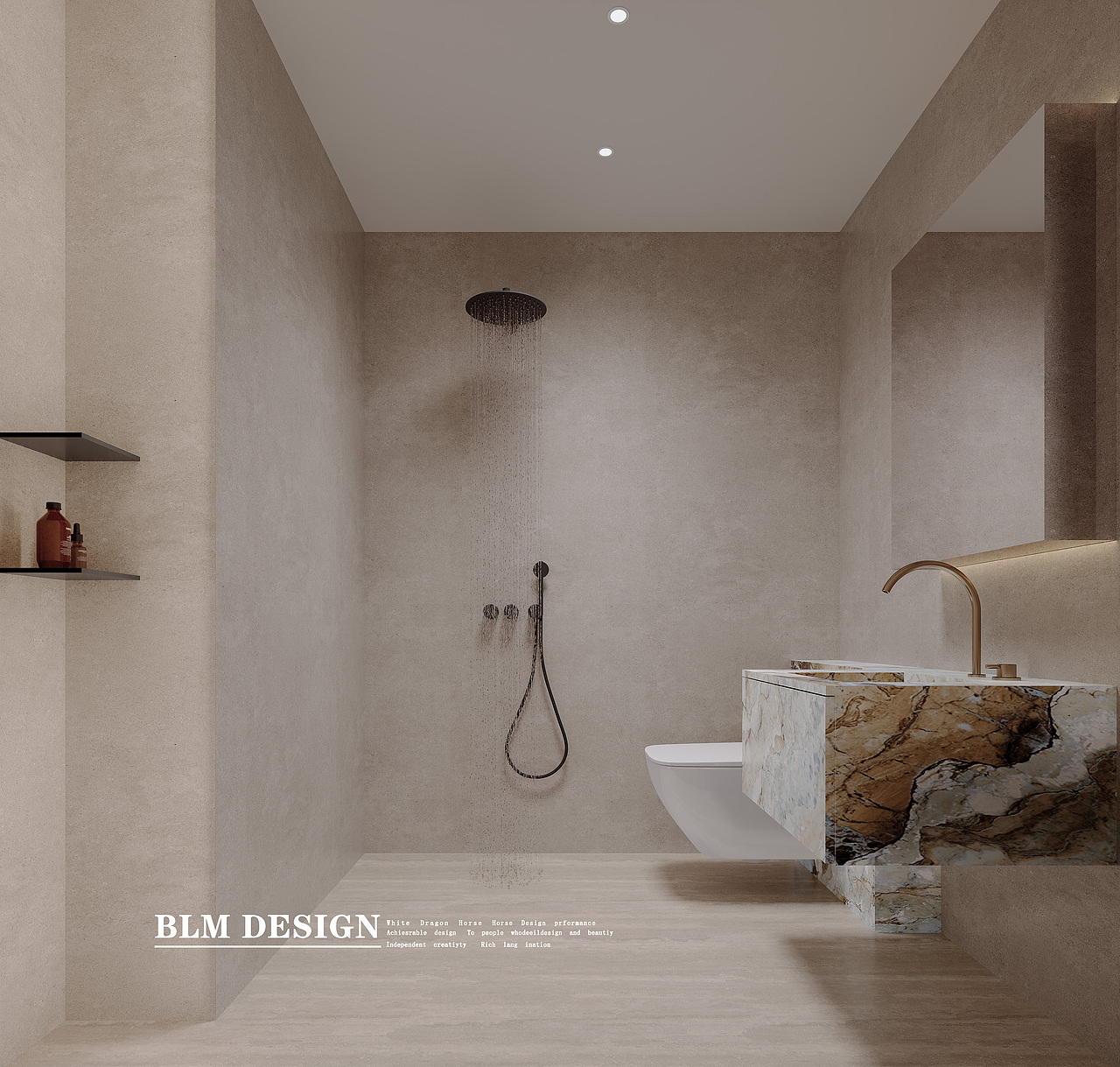 意式-白龙马效果图（图ZMzkzOTQ0ODI4） - 家装设计 - 站酷设计师小鱼吐泡泡泡泡泡原创素材 - 站酷ZCOOL