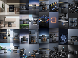 油烟机集成灶渲染