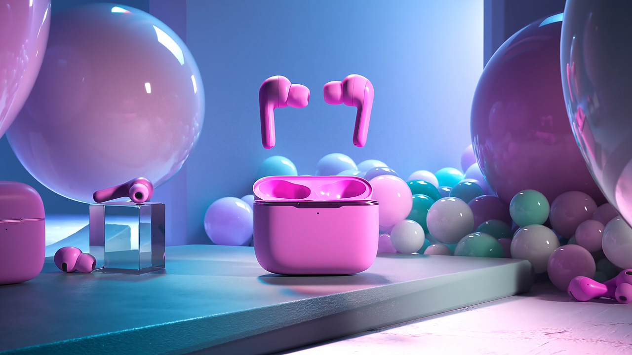 耳机 三维动画制作 C4D产品动画 3D动画 电商设计（图ZMzkzOTQ4NjY4） - 动画/影视 - 站酷设计师十月早安原创素材 - 站酷ZCOOL