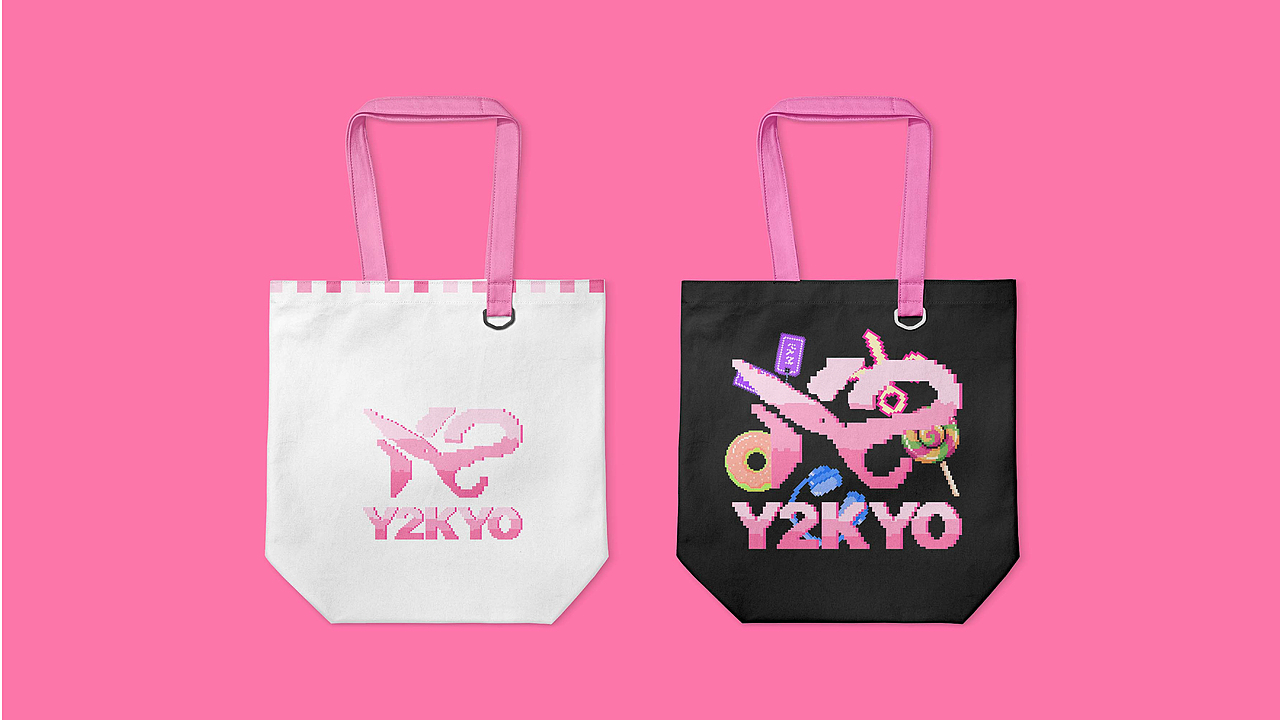 “Y2KYO”品牌设计VI提案/潮流服装（图ZMzkzOTUwMDA4） - 品牌 - 站酷设计师半莞原创素材 - 站酷ZCOOL