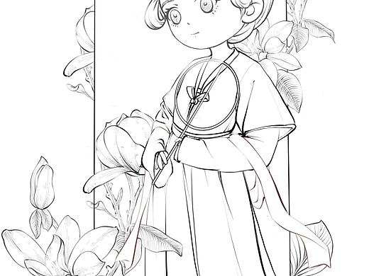 古风人物插画2