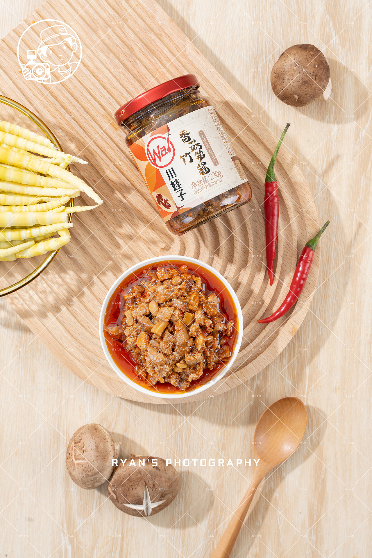 下饭酱拍摄 | 双椒酱 香菇酱（图ZMzkzOTY0Mzgw） - 美食摄影 - 站酷设计师锅盔灌凉粉原创素材 - 站酷ZCOOL