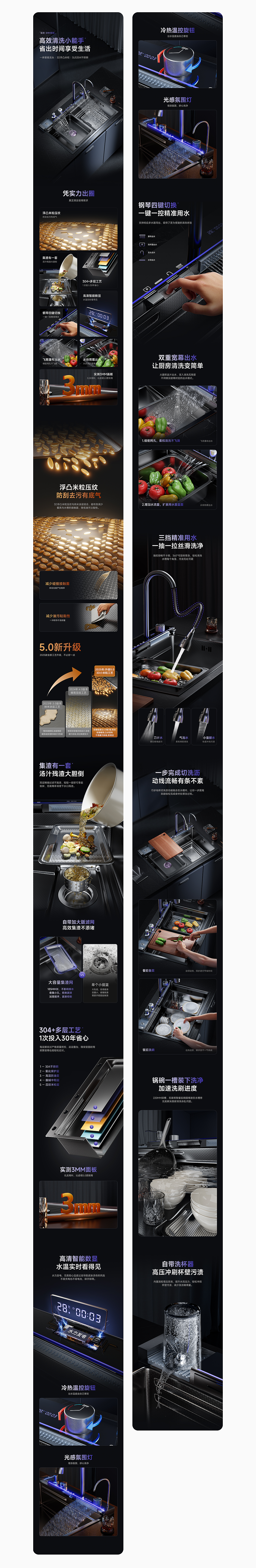 集渣水槽详情页设计视觉策划分享