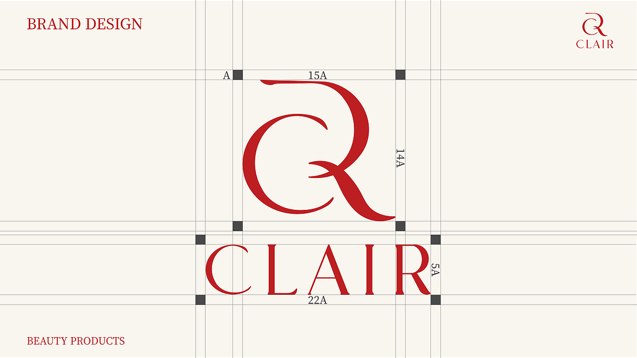 CLAIR 焕彩 化妆品品牌视觉提案