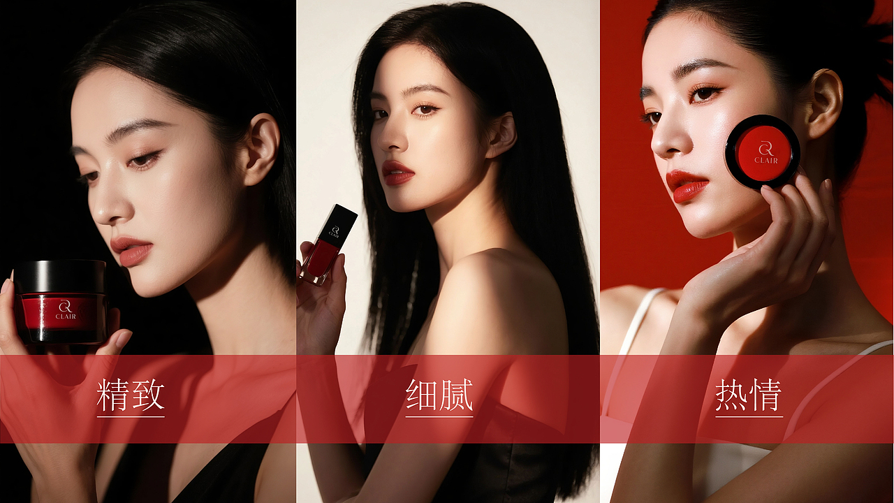 CLAIR 焕彩 化妆品品牌视觉提案