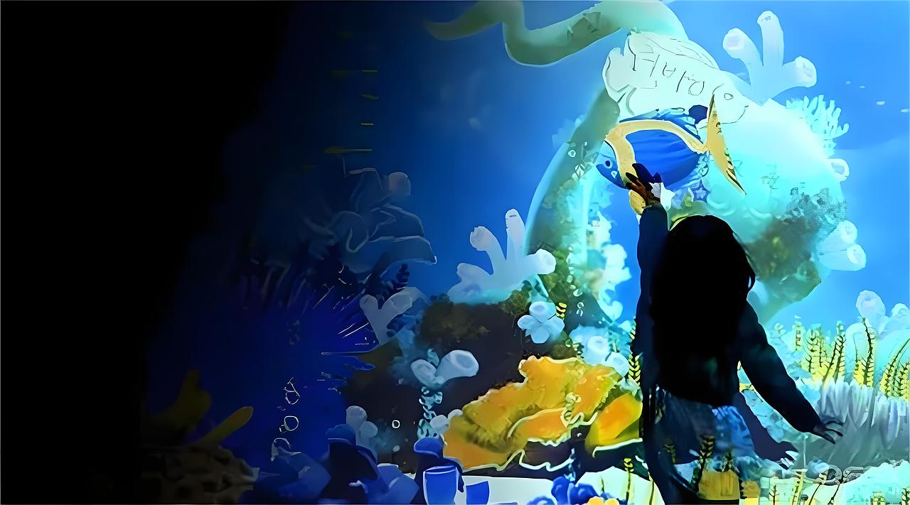 互动涂鸦设计,展厅中的数字艺术新体验