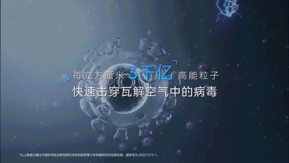 美的空调美家系列|Be 离子云Plus 除病毒