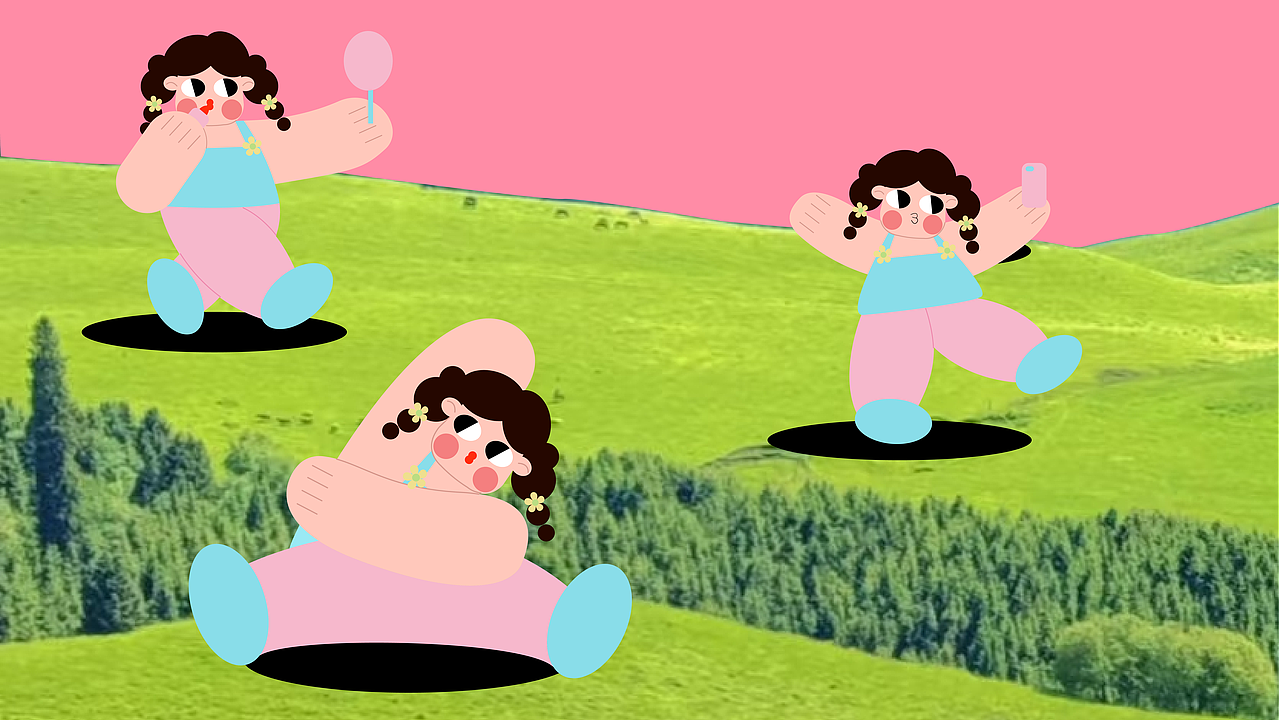 周哈哈IP形象设计（图ZMzkzOTg1MjA0） - 商业插画 - 站酷设计师屿宙Yuzo原创素材 - 站酷ZCOOL