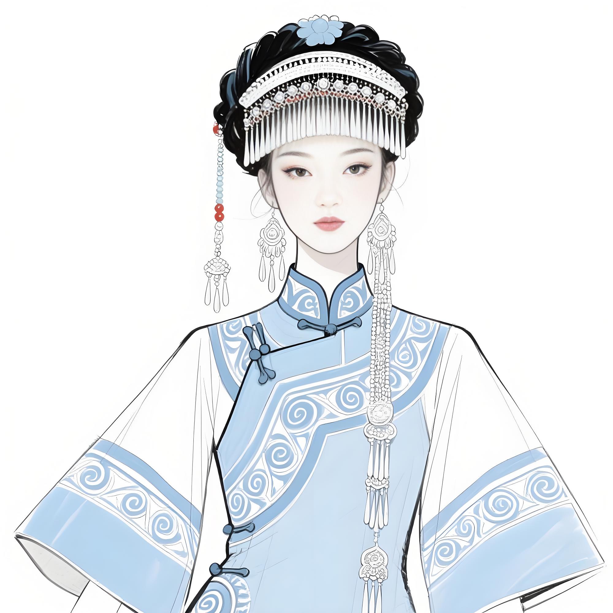 枫香染金丝织梦！布依高定礼服惊艳非遗（图ZMTUxNjQ1MDg=） - 观点 - 站酷设计师欲阳城原创素材 - 站酷ZCOOL