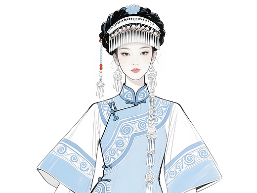 枫香染金丝织梦！布依高定礼服惊艳非遗
