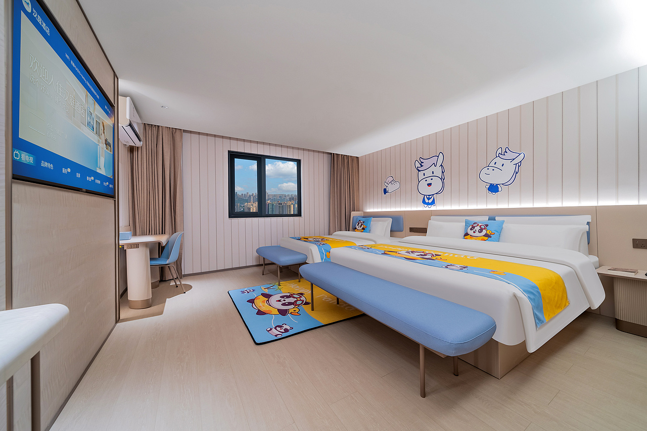 重庆市江北区酒店拍摄|汉庭酒店|酒店摄影