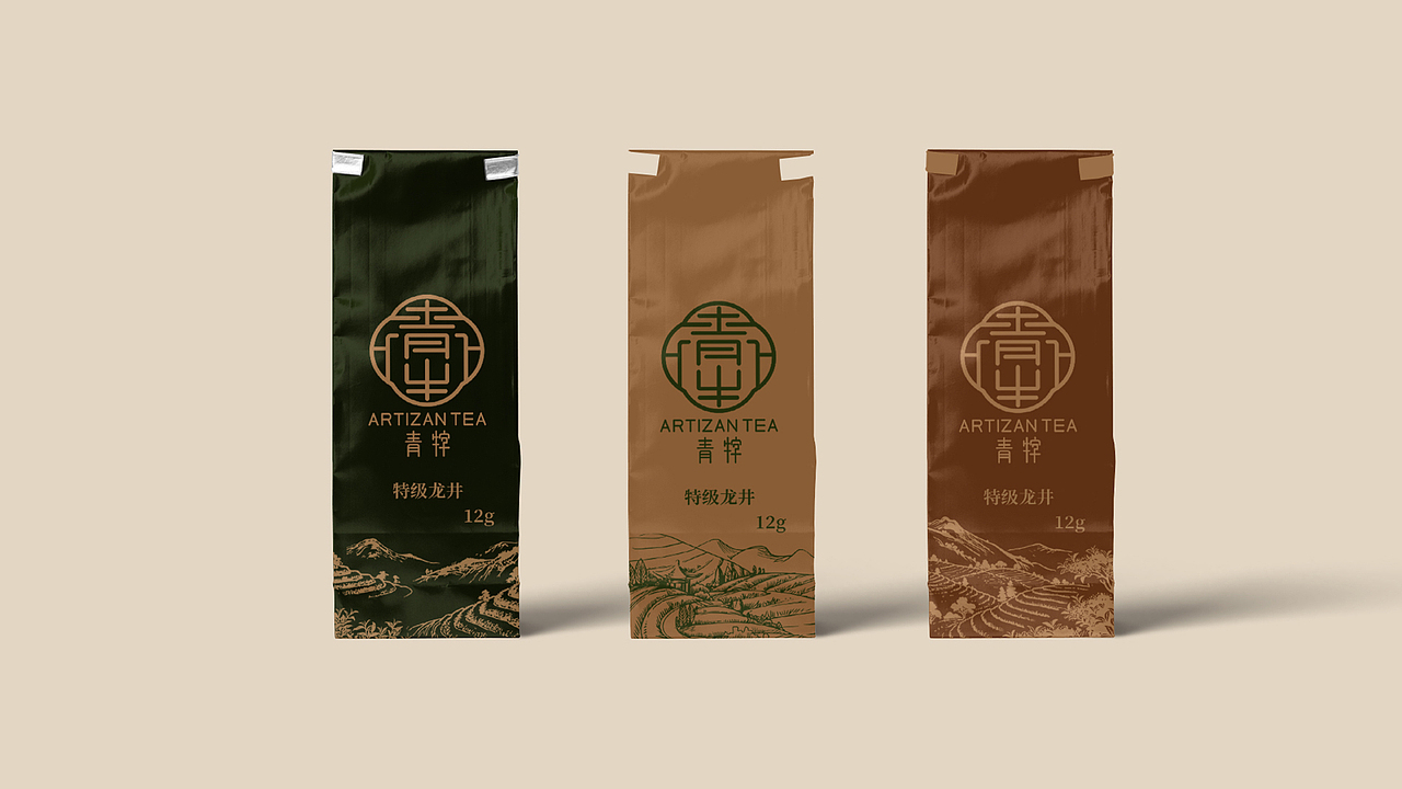 青牸茶叶品牌手册（图ZMzkzOTkyNTY4） - 品牌 - 站酷设计师没灵感的老嘢原创素材 - 站酷ZCOOL