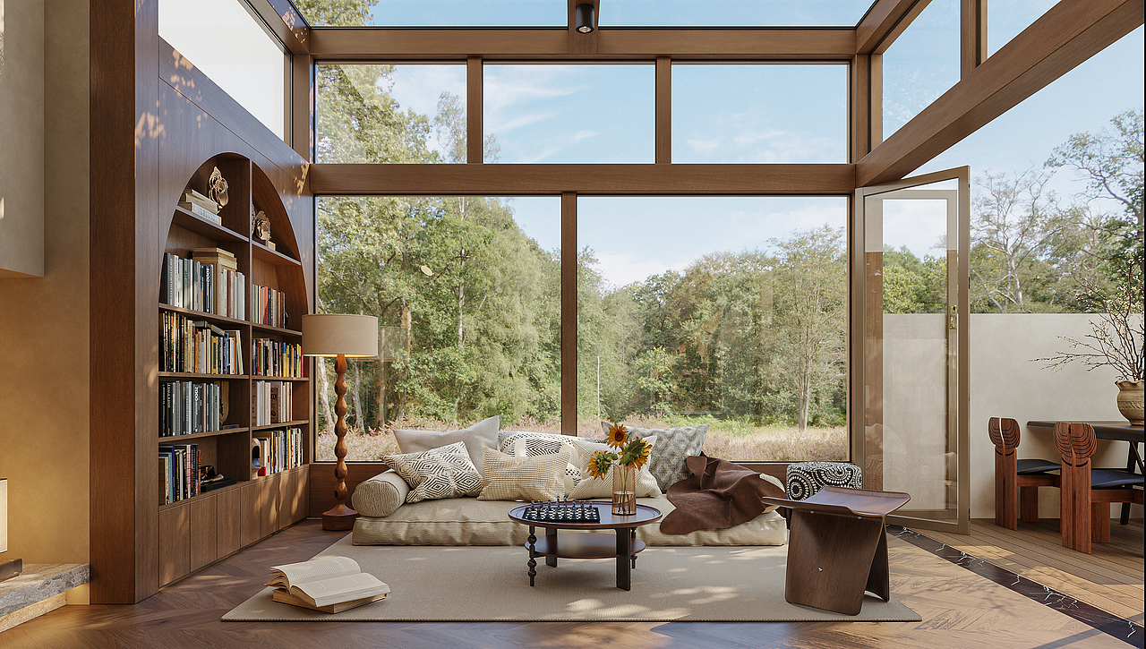 一个能让人放松的民宿环境