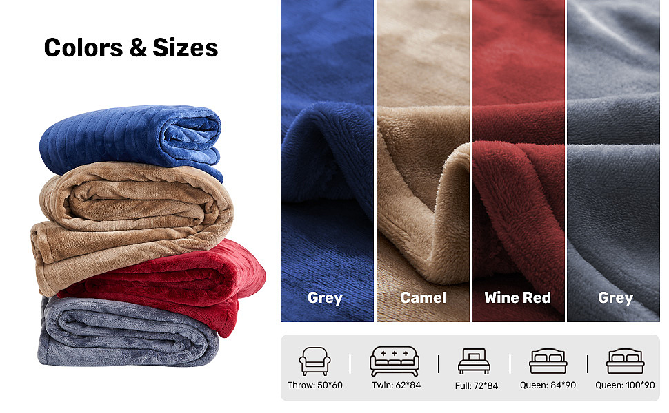 亚马逊主图A+——电热毯