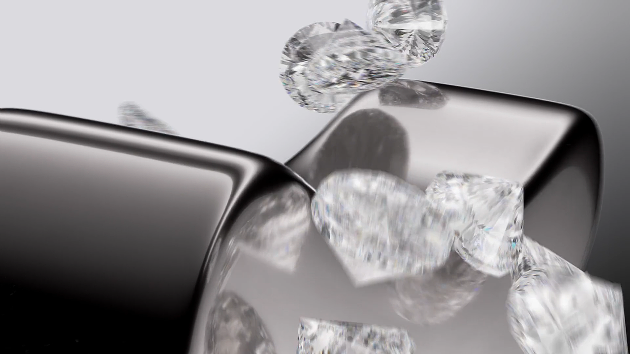 珠宝 三维动画制作 C4D产品动画 3D动画 电商渲染