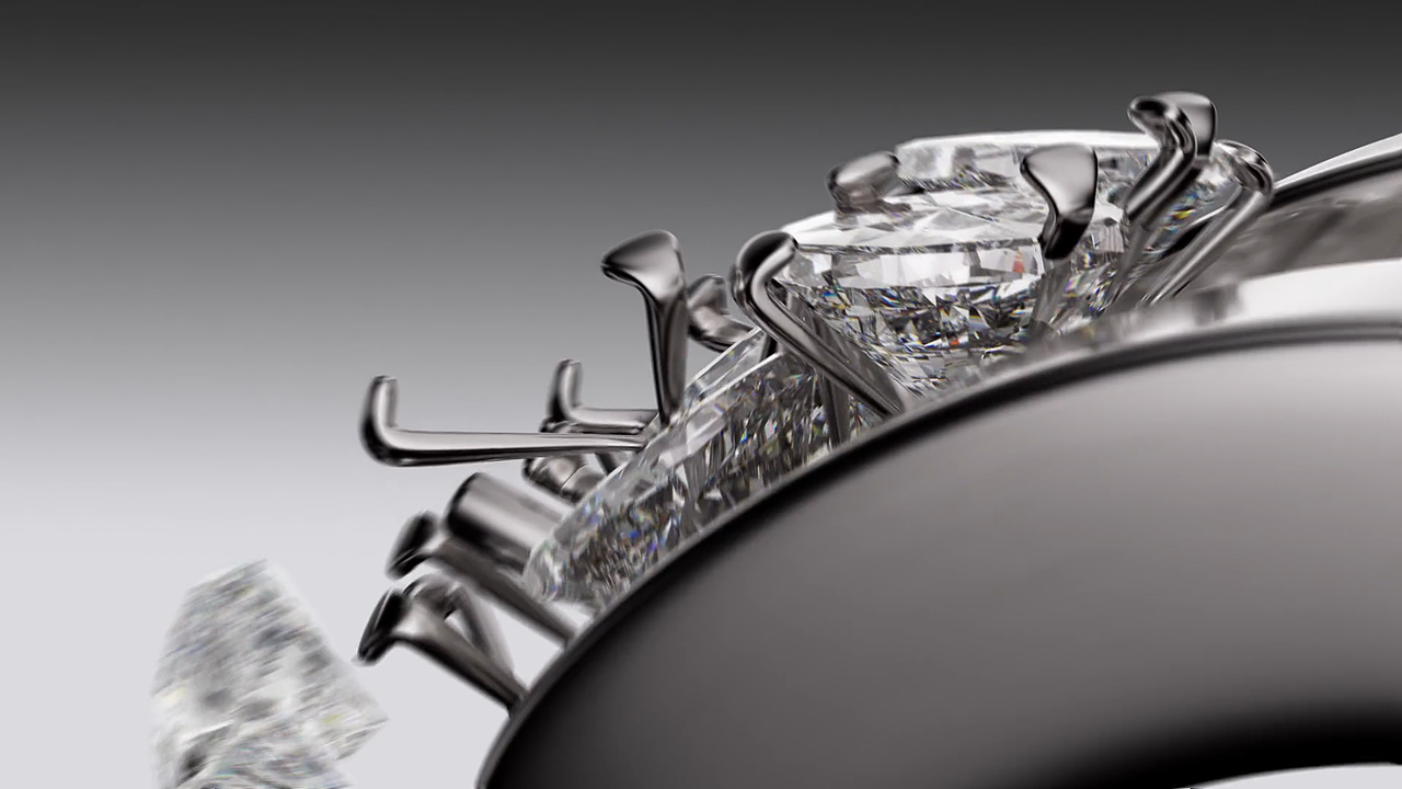 珠宝 三维动画制作 C4D产品动画 3D动画 电商渲染