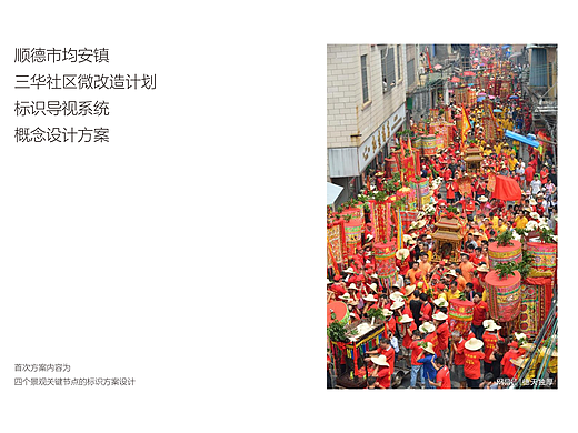 顺德市均安镇三华社区城市更新之标识导视设计