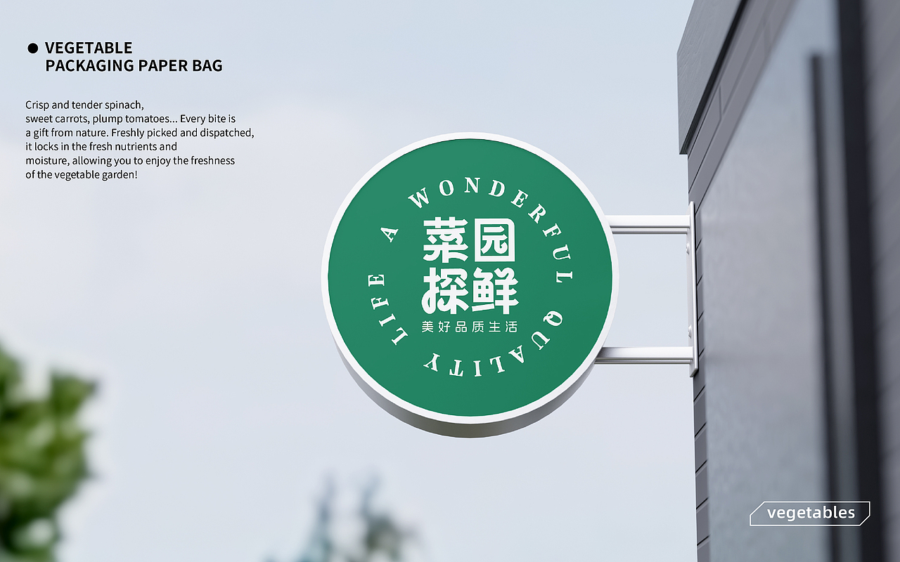 菜园探鲜-品牌设计