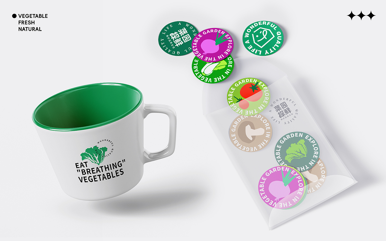 菜园探鲜-品牌设计