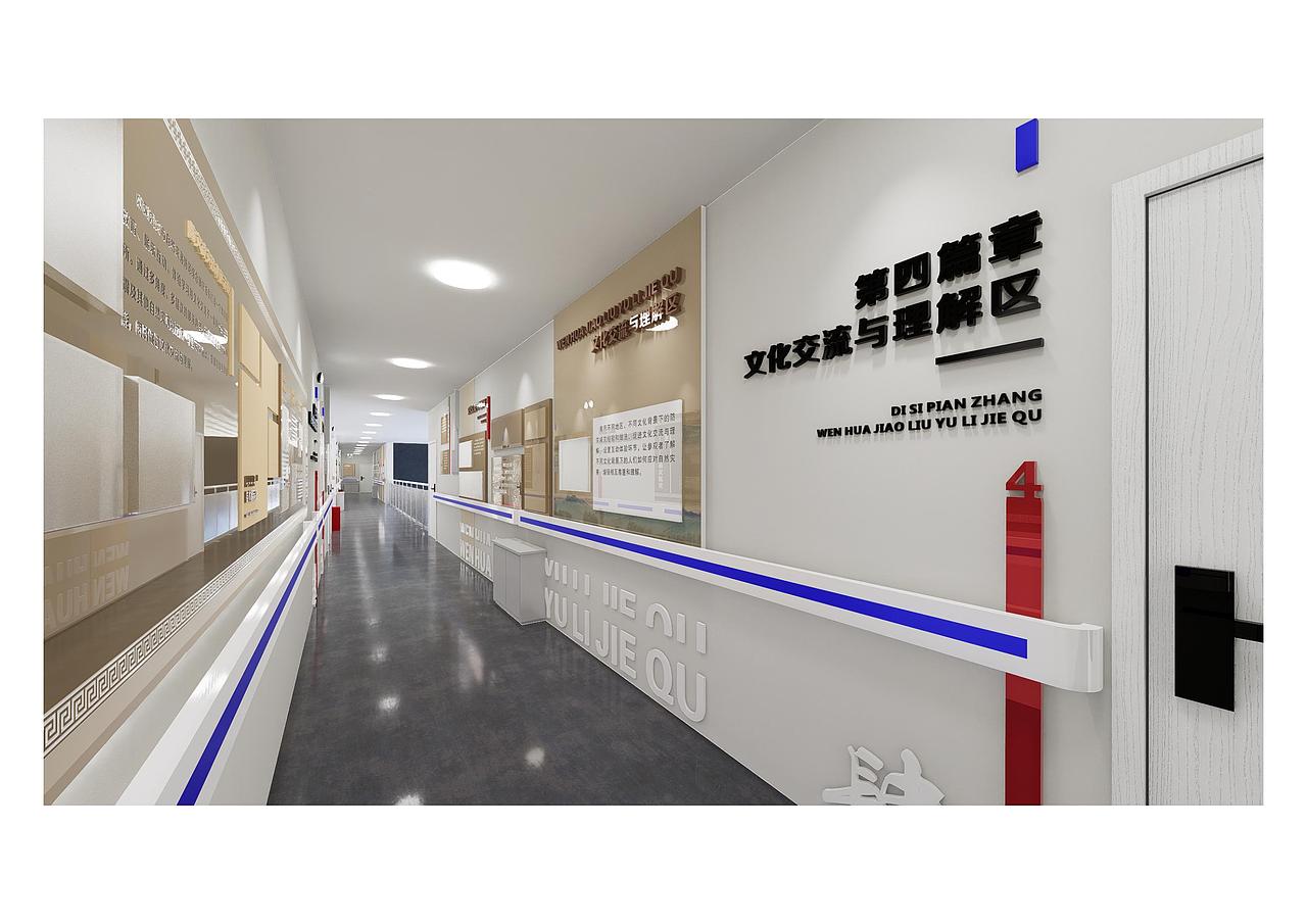 防震减灾文化长廊（图ZMzk0MDI1MDI0） - 商业空间设计 - 站酷设计师叮当的设计日常原创素材 - 站酷ZCOOL