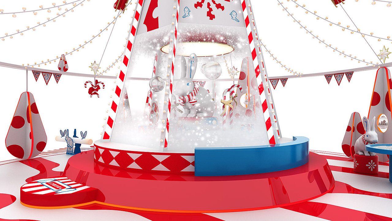 商场国风快闪店美陈 网红拍照打卡点（图ZMzk0MDI3MDgw） - 展陈设计 - 站酷设计师美陈设计爱好者原创素材 - 站酷ZCOOL