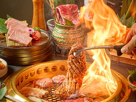 日式烤肉美食摄影