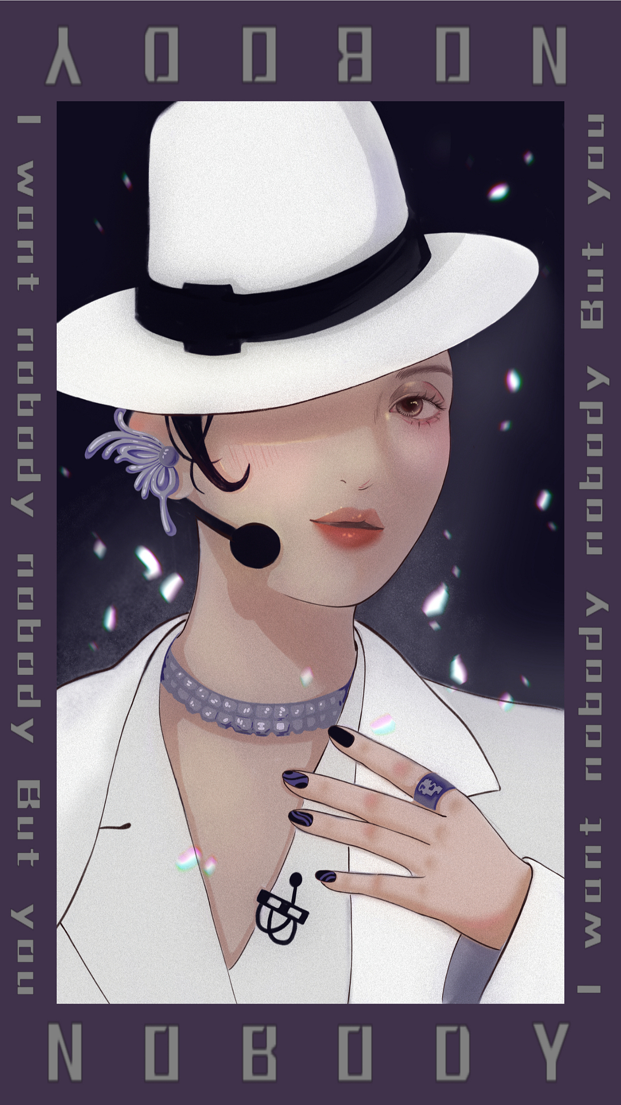 是蓝紫色合集！（图ZMzk0MDQ3NjA0） - 创作习作 - 站酷设计师插画师有茸原创素材 - 站酷ZCOOL