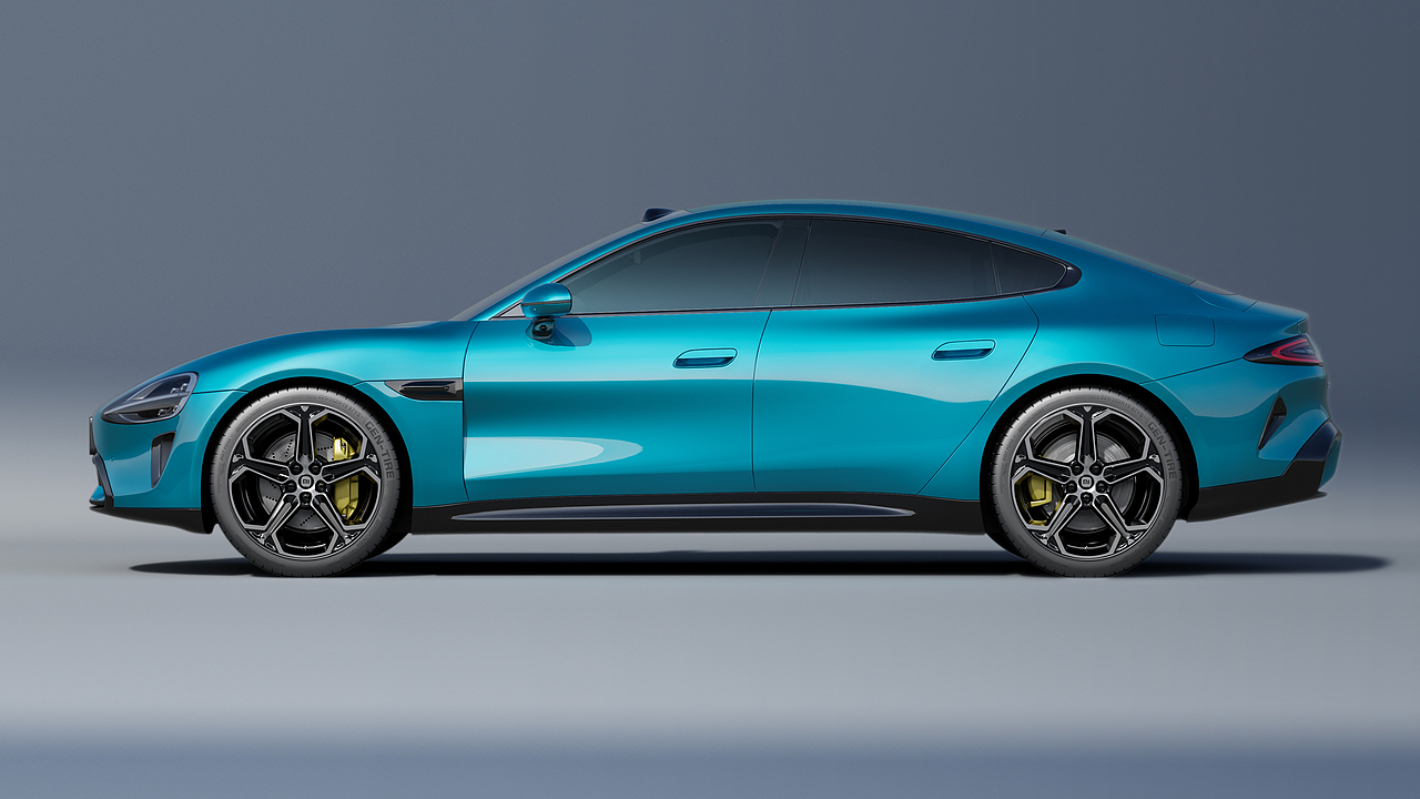 小米汽车SU7_渲染练习