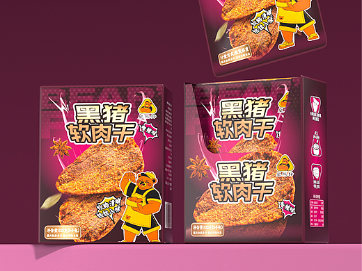 石开设计 | 肉类休闲零食品牌&系列化包装设计
