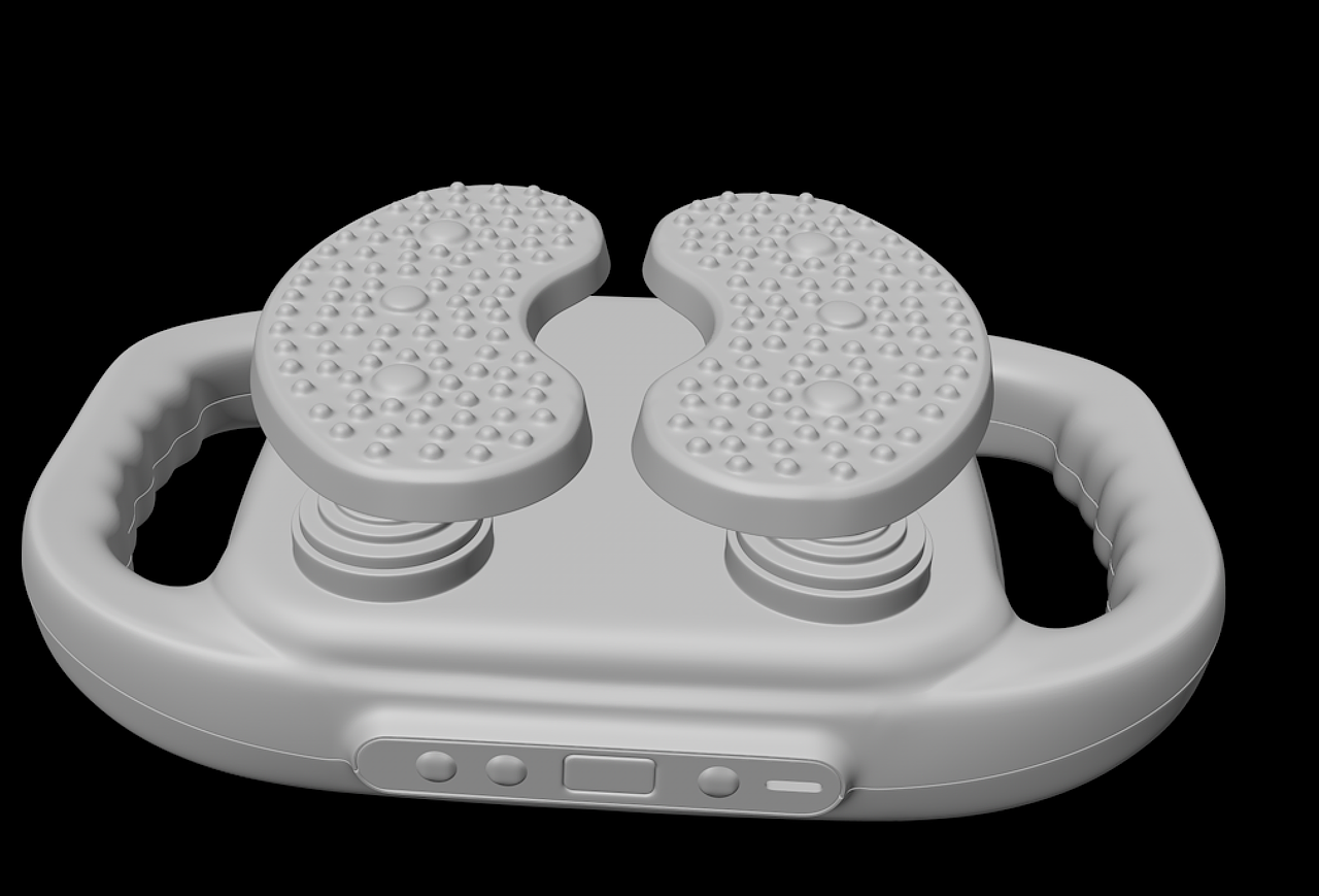 按摩器建模练习（图ZMzk0MDU1NzQ0） - 生活用品 - 站酷设计师好好享受原创素材 - 站酷ZCOOL