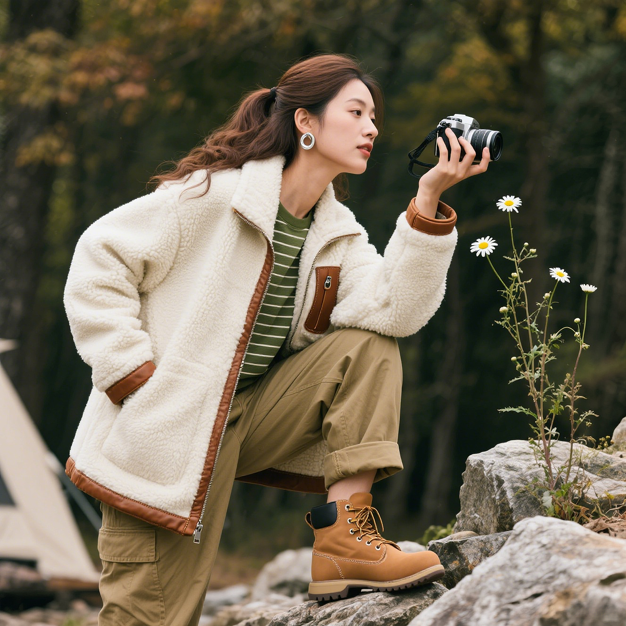 ai生图 ai视频 模特换装 户外系列（图ZMzk0MDU4NzY0） - 电商 - 站酷设计师百琪原创素材 - 站酷ZCOOL