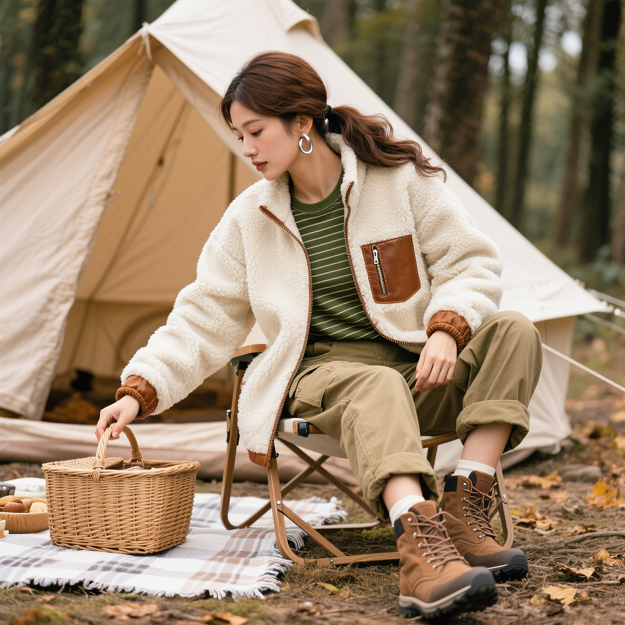 ai生图 ai视频 模特换装 户外系列（图ZMzk0MDU4NzU2） - 电商 - 站酷设计师百琪原创素材 - 站酷ZCOOL