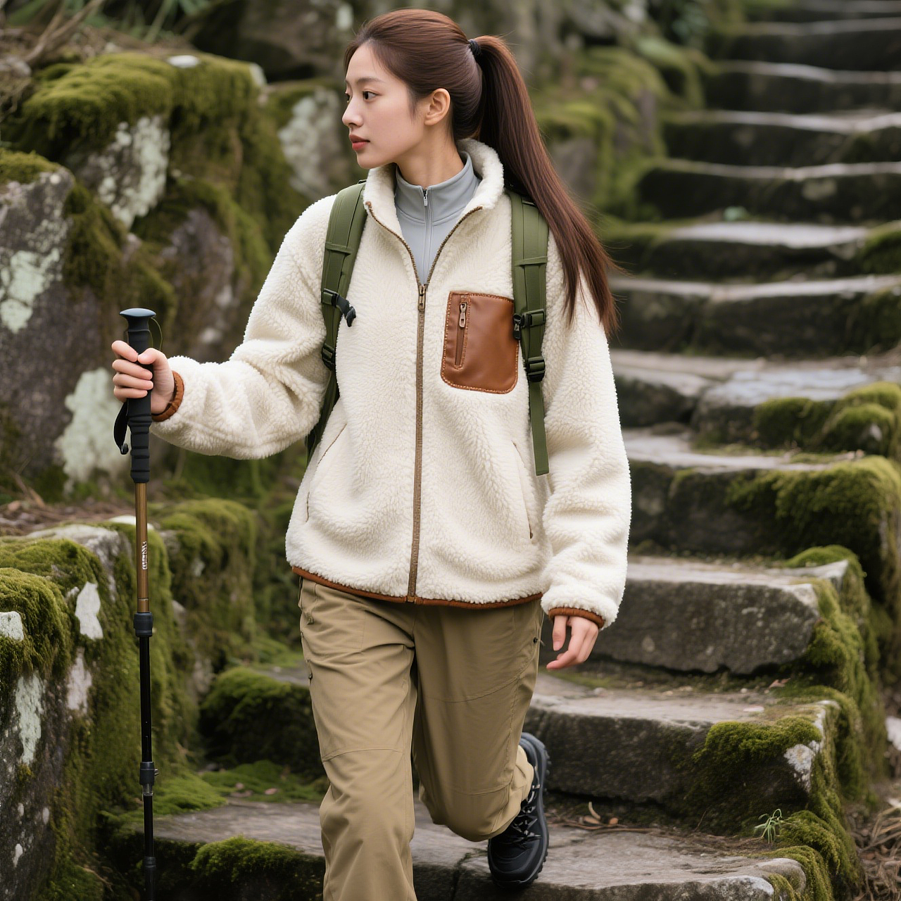 ai生图 ai视频 模特换装 户外系列（图ZMzk0MDU4Nzky） - 电商 - 站酷设计师百琪原创素材 - 站酷ZCOOL