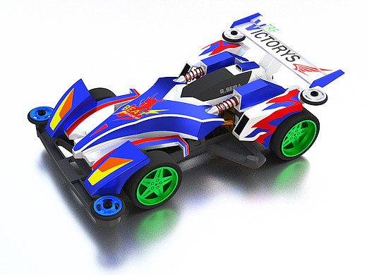 四驱兄弟 跃动冲锋 C4D练习