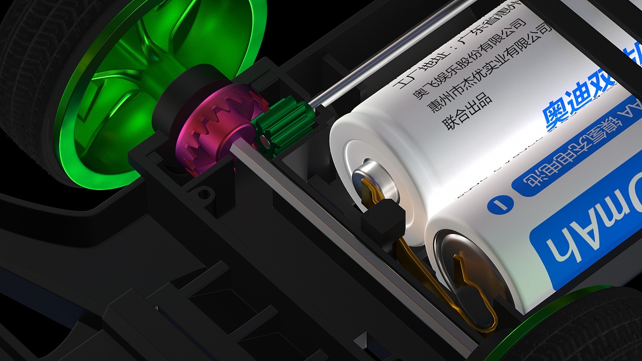 四驱兄弟 跃动冲锋 C4D练习（图ZMzk0MDY1OTIw） - 其他三维 - 站酷设计师青青春雨原创素材 - 站酷ZCOOL