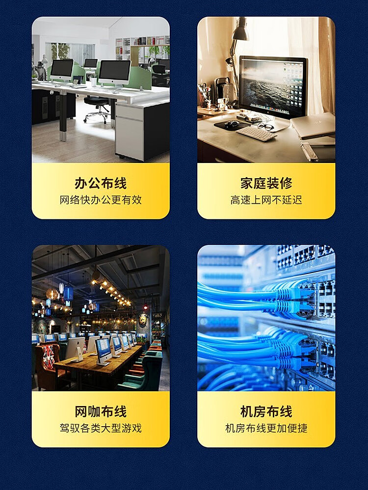 七类成品网线 | 详情页制作