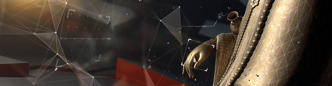 陶溪川 博物馆数字大屏立体投影 裸眼3D