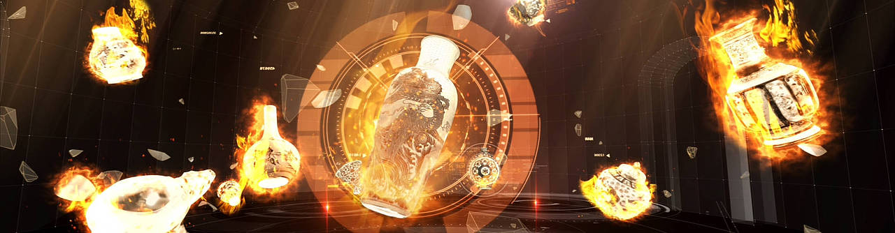 陶溪川 博物馆数字大屏立体投影 裸眼3D