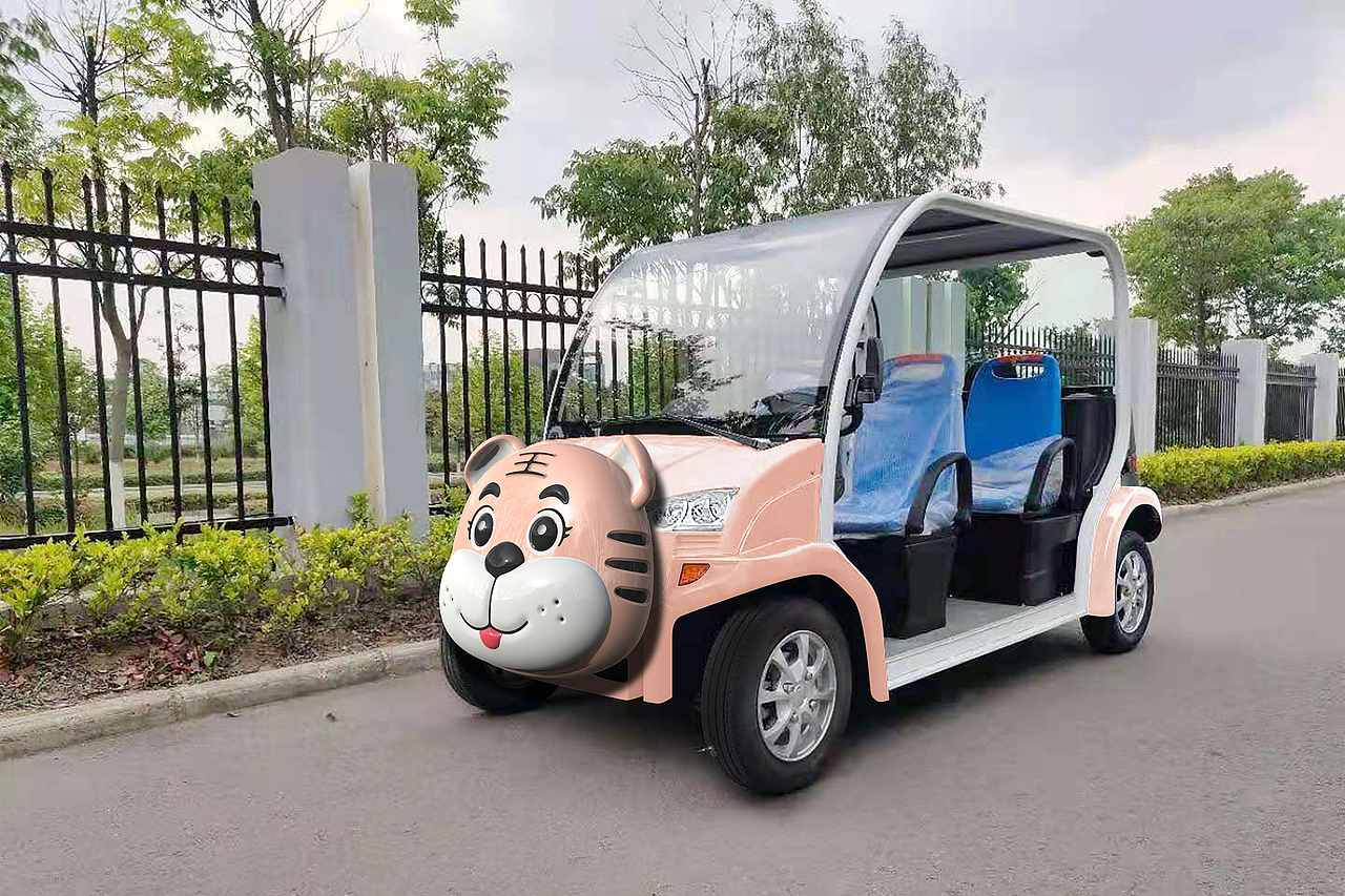 几言案例 | 虎头卡通观光车