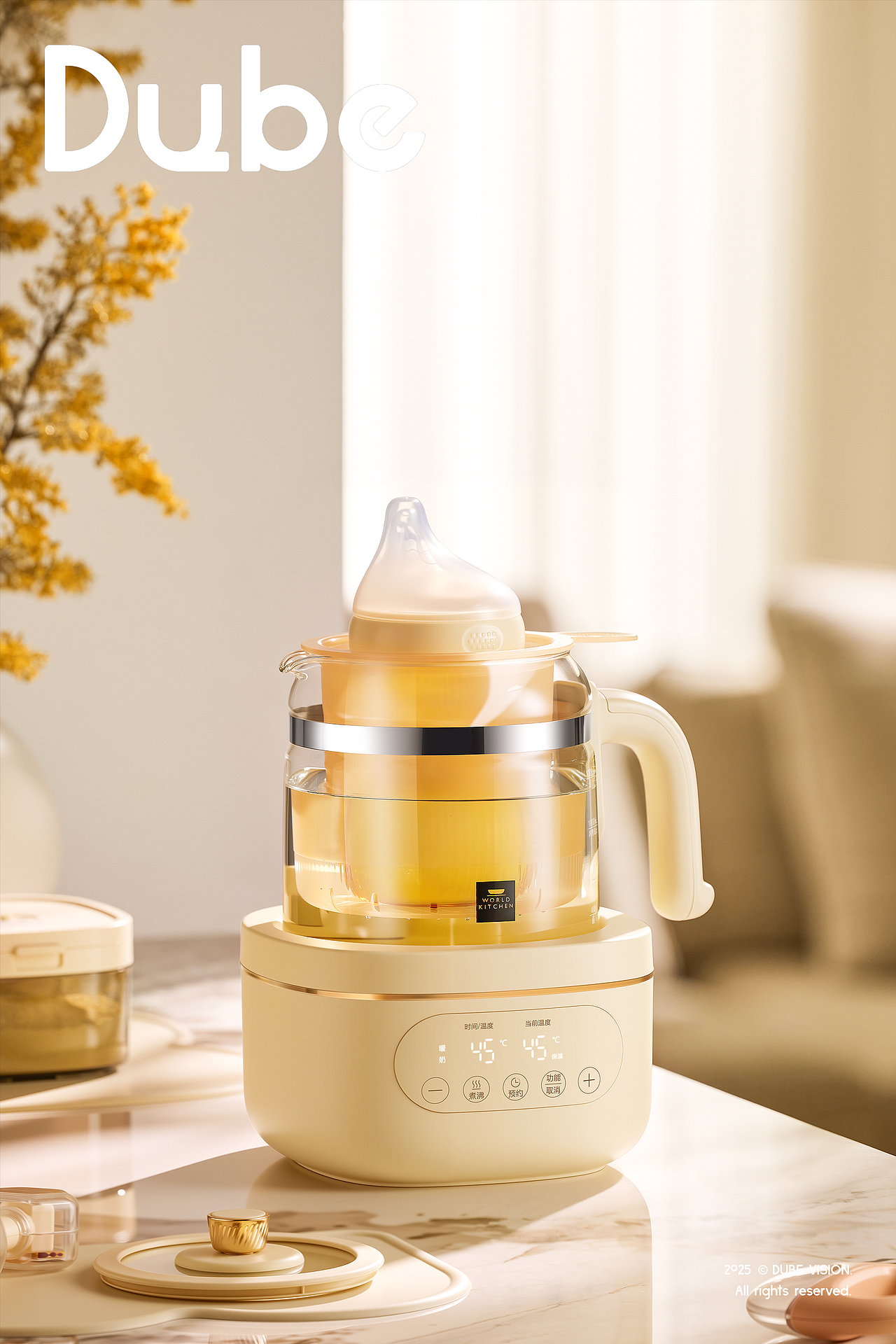 WORLD KITCHEN/全玻璃恒温电热水壶（图ZMzk0MDcwNjI0） - 产品摄影 - 站酷设计师懒有文化原创素材 - 站酷ZCOOL