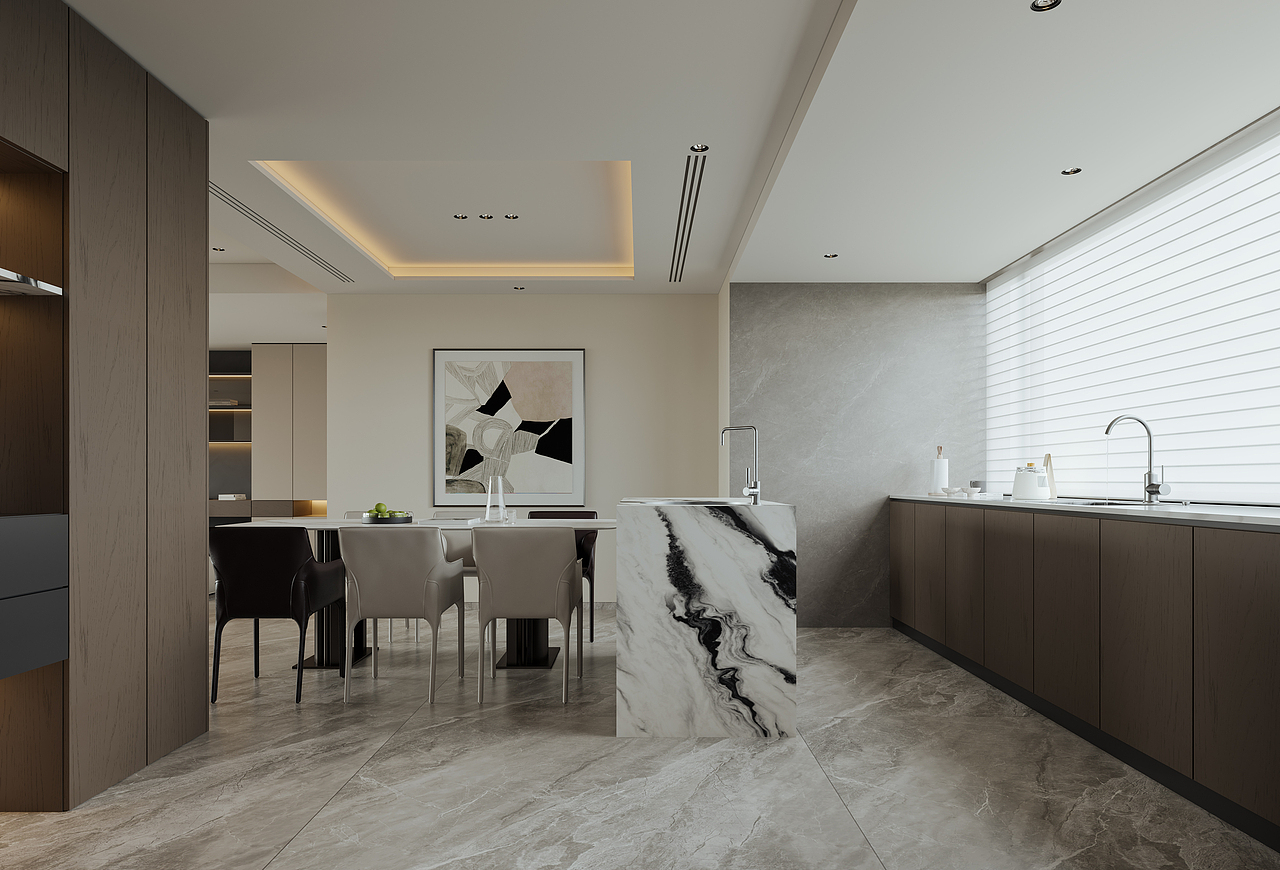 现代意式（图ZMzk0MDg5MzQw） - 家装设计 - 站酷设计师曹伉画图仔原创素材 - 站酷ZCOOL