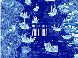 AIGC-《深海渔港》