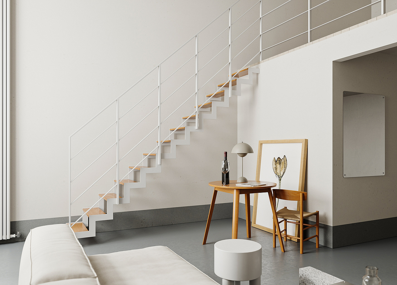 现代简约公寓客餐厅效果图表现（图ZMzk0MTA1ODY0） - 家装设计 - 站酷设计师王彤ing原创素材 - 站酷ZCOOL