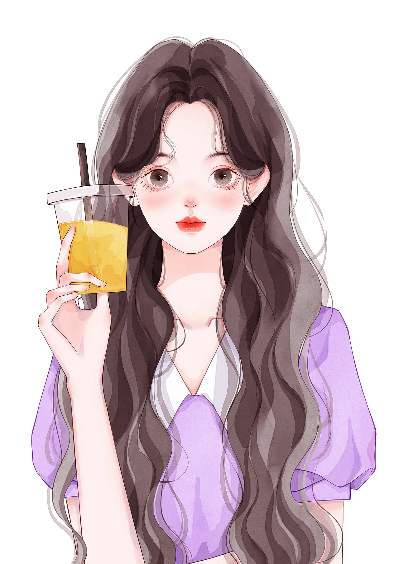 少女合集（图ZMzk0MTA3MDg0） - 商业插画 - 站酷设计师张小慈原创素材 - 站酷ZCOOL